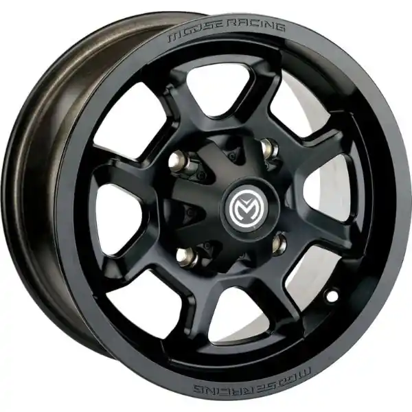 Jante 415X 12x8 4x110 4+4 noir Garantie Incluse
