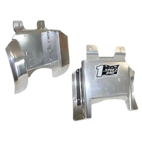 Vente Flash Sabot arrière 450 LTR Alu 6mm Speed1