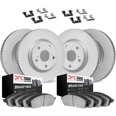 Fait Main DYNAMIC FRICTION COMPANY - 4514-67041 - Front and Rear Disc Brake Kit