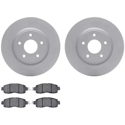 DYNAMIC FRICTION COMPANY - 4502-67150 - Front Disc Brake Kit En Vogue