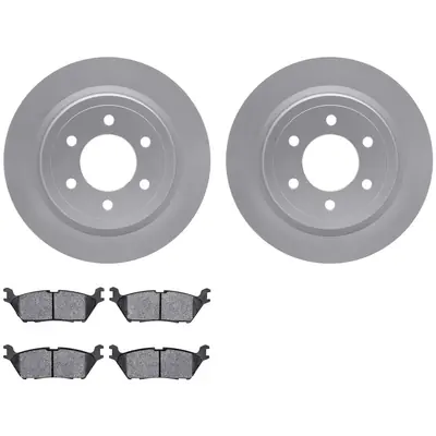 DYNAMIC FRICTION COMPANY - 4502-99216 - Rear Disc Brake Kit Livraison Gratuite