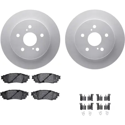Super Prix DYNAMIC FRICTION COMPANY - 4512-75057 - Rear Disc Brake Kit