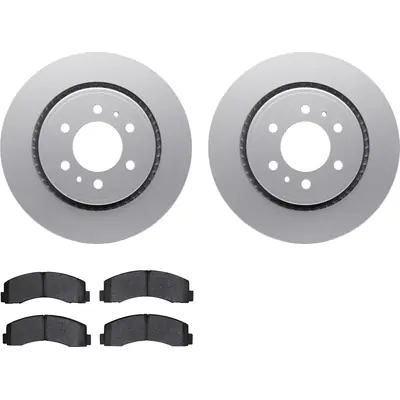 Premium DYNAMIC FRICTION COMPANY - 4502-99170 - Front Disc Brake Kit