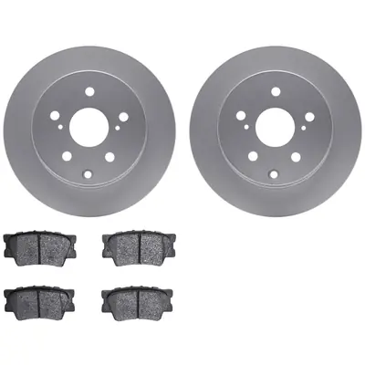 Marque DYNAMIC FRICTION COMPANY - 4502-76173 - Rear Disc Brake Kit