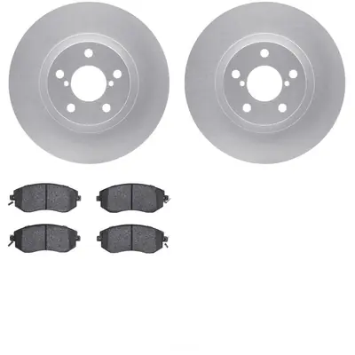 DYNAMIC FRICTION COMPANY - 4502-13049 - Front Disc Brake Kit Super Prix
