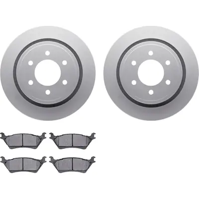 DYNAMIC FRICTION COMPANY - 4502-99186 - Rear Disc Brake Kit Petit Prix