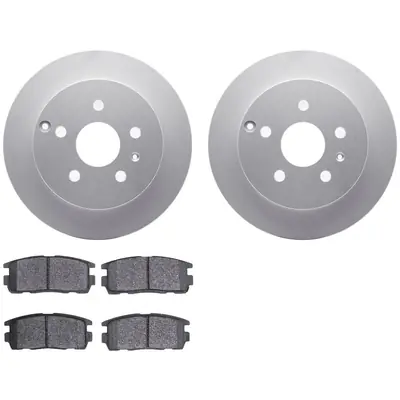 Soldes DYNAMIC FRICTION COMPANY - 4502-48126 - Rear Disc Brake Kit