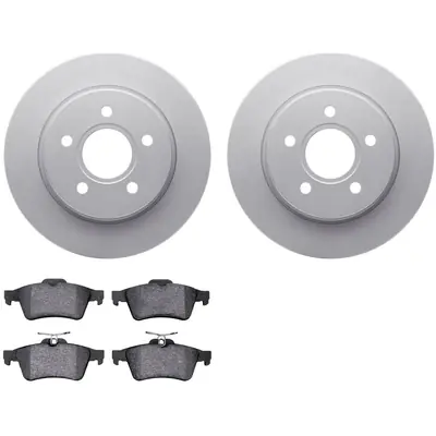 Fait Main DYNAMIC FRICTION COMPANY - 4502-99035 - Rear Disc Brake Kit