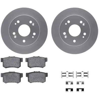 Super Prix DYNAMIC FRICTION COMPANY - 4512-59117 - Rear Disc Brake Kit