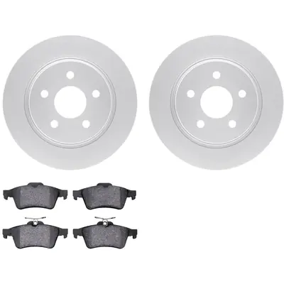 Prix Bas DYNAMIC FRICTION COMPANY - 4502-99071 - Rear Disc Brake Kit