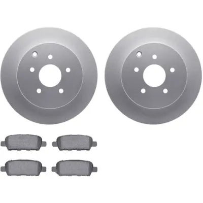 DYNAMIC FRICTION COMPANY - 4502-67128 - Rear Disc Brake Kit Premium