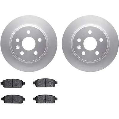 DYNAMIC FRICTION COMPANY - 4502-45060 - Rear Disc Brake Kit Édition Limitée