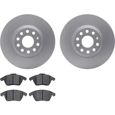 Original DYNAMIC FRICTION COMPANY - 4502-74144 - Front Disc Brake Kit