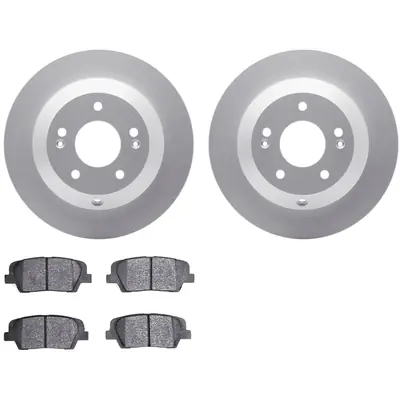 Livraison Mondiale DYNAMIC FRICTION COMPANY - 4502-03163 - Rear Disc Brake Kit