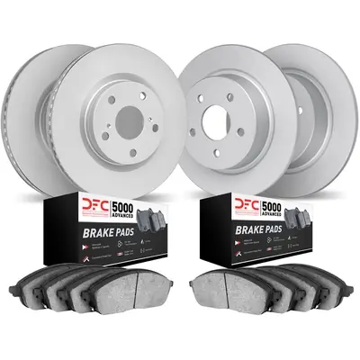 DYNAMIC FRICTION COMPANY - 4504-74004 - Front & Rear Disc Brake Kit Artisanat
