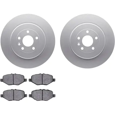 Fait Main DYNAMIC FRICTION COMPANY - 4502-99190 - Rear Disc Brake Kit