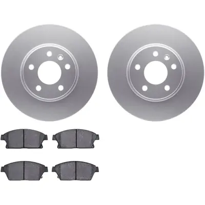 DYNAMIC FRICTION COMPANY - 4502-45071 - Front Disc Brake Kit Artisanat