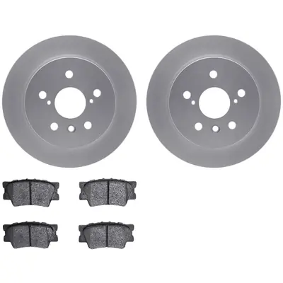 DYNAMIC FRICTION COMPANY - 4502-76186 - Rear Disc Brake Kit Expédition Rapide