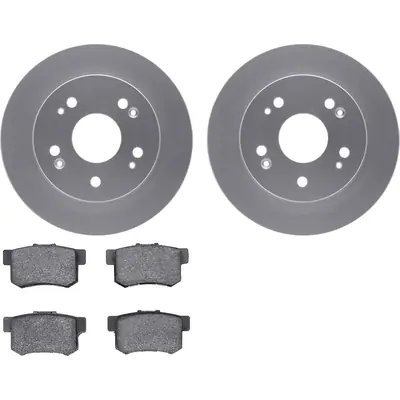 Prix Réduit DYNAMIC FRICTION COMPANY - 4502-59109 - Rear Disc Brake Kit