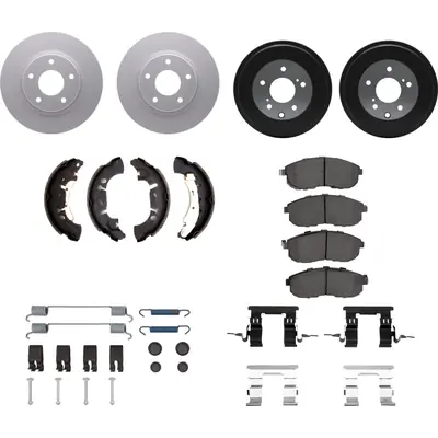 Quantité Limitée DYNAMIC FRICTION COMPANY - 4514-67076 - Front Disc Brake Kit