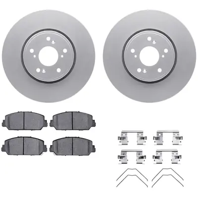 Livraison Mondiale DYNAMIC FRICTION COMPANY - 4512-58044 - Front Disc Brake Kit
