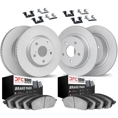Front & Rear Disc Brake Kit by DYNAMIC FRICTION COMPANY - 4514-58007 Acheter En Ligne