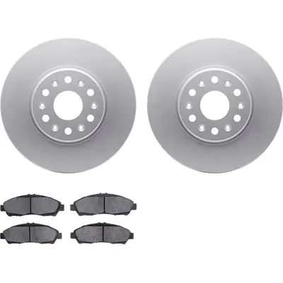 DYNAMIC FRICTION COMPANY - 4502-48138 - Front Disc Brake Kit Super Prix