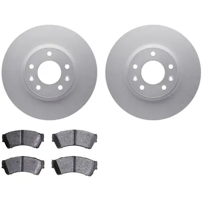 DYNAMIC FRICTION COMPANY - 4502-99018 - Front Disc Brake Kit Prix Choc