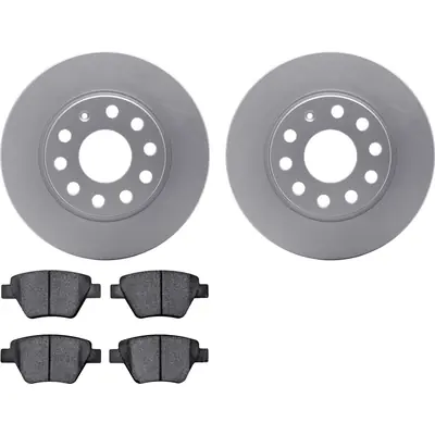 DYNAMIC FRICTION COMPANY - 4502-74120 - Rear Disc Brake Kit Gros Lot