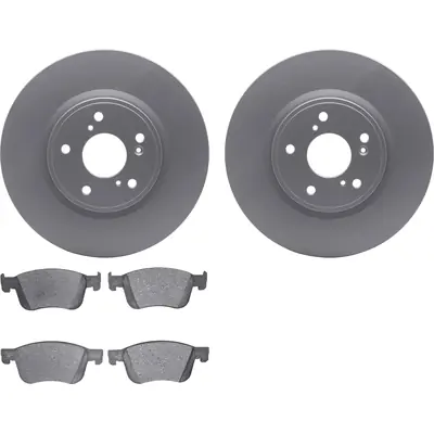 Original DYNAMIC FRICTION COMPANY - 4502-59187 - Front Disc Brake Kit