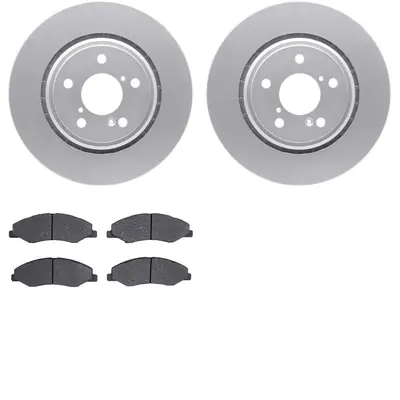 DYNAMIC FRICTION COMPANY - 4502-59174 - Front Disc Brake Kit Édition Limitée