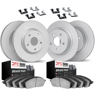 Solde DYNAMIC FRICTION COMPANY - 4514-47176 - Front and Rear Disc Brake Kit