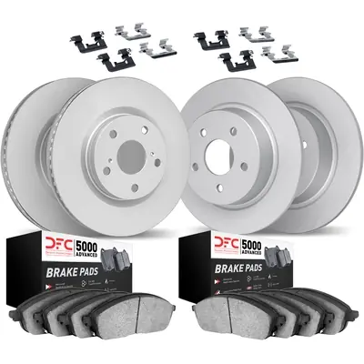 Réduction DYNAMIC FRICTION COMPANY - 4514-03090 - Front Disc Brake Kit