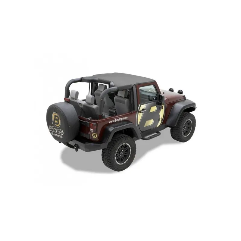 BIKINI TOP HEADER STYLE- JEEP WRANGLER JK 2 PORTES 2010/2014 Acheter En Ligne