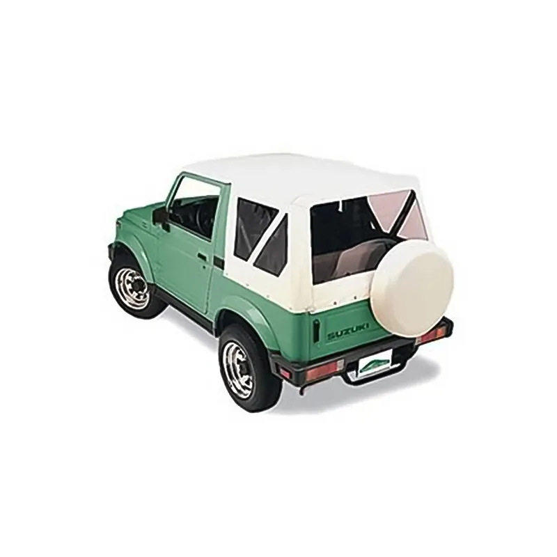 BACHE SOFT TOP SUZUKI SAMURAI BLANCHE Meilleure Qualité