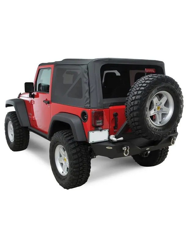Satisfait Ou Remboursé Pare-chocs Arrière + Support RDS Smittybilt XRC Wrangler JK