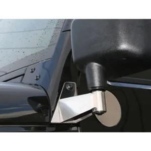 Seulement Aujourd’hui Supports rétroviseurs Inox Wrangler JK