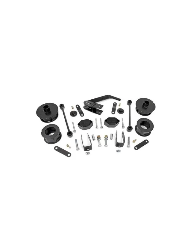 Kit câles Rough Country +6 cm Jeep Wrangler JK › 2007 Prix Choc