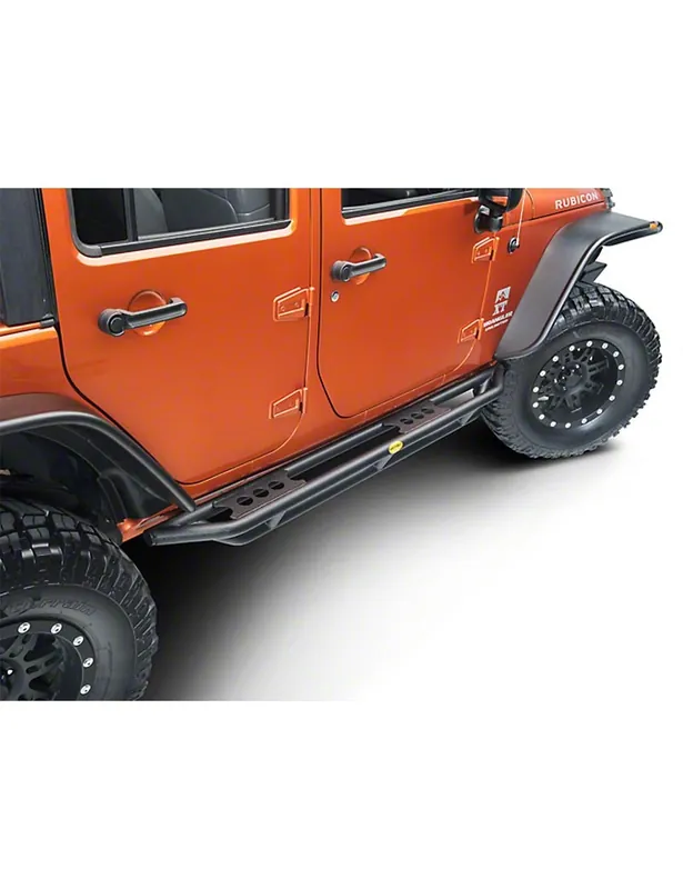 Satisfait Ou Remboursé Protections latérales SCR Smittybilt Jeep Wrangler JK 4 portes