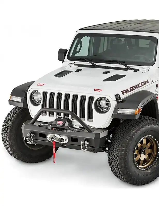 Nouvelle Collection Pare-chocs avant Warn Elite Stubby A-Bar Jeep Wrangler JL