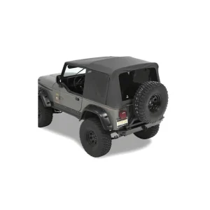 Bâche Supertop NX Noir Sergé Jeep Wrangler YJ Expédition Rapide