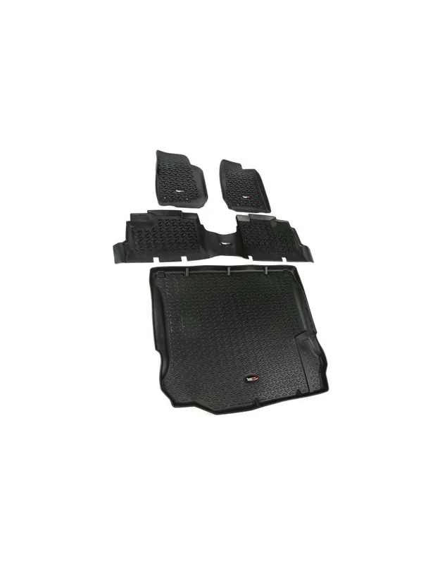 Kit tapis 4 pièces Rugged Ridge Jeep Wrangler JK 4portes › 2011 Livraison Express