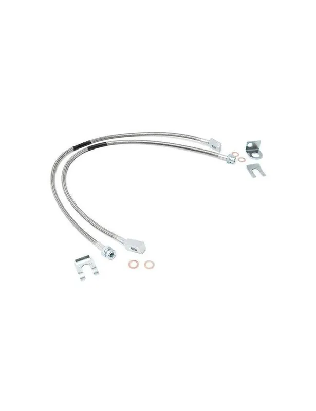 Nouvel Arrivage Flexibles de frein avant rallongés Jeep