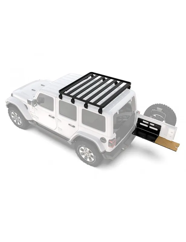 Kit de 1/2 galerie Slimline II avec table pliante Jeep Wrangler 4xe (2021 à aujourd’hui) Certifié
