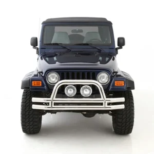 Fait Main Pare-chocs avant tubes Smittybilt Jeep Wrangler YJ