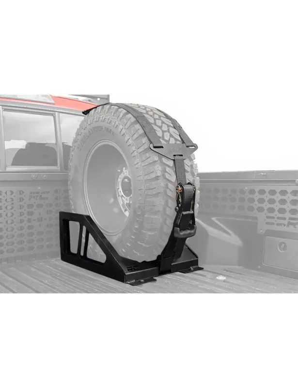 Jusqu’à Épuisement Des Stocks Support de roue de secours monté sur la benne Rough Country