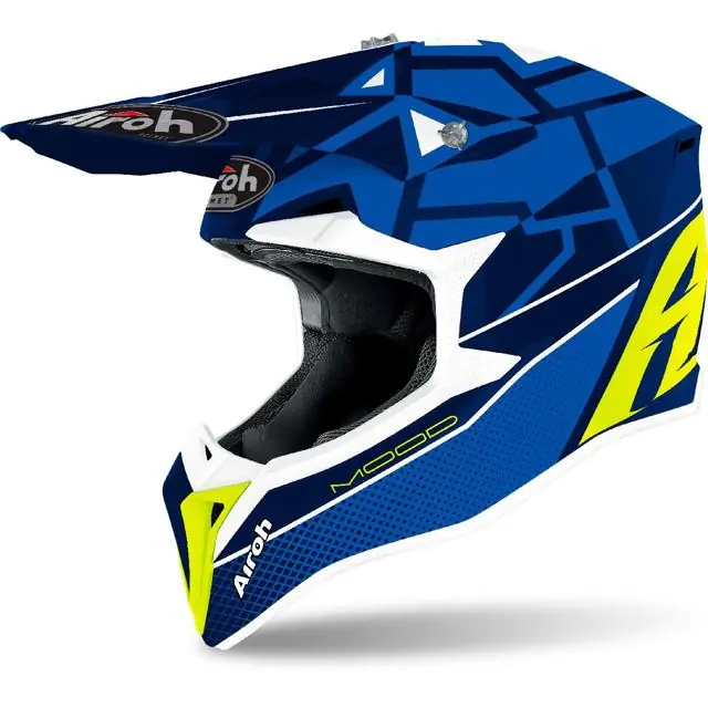 Vente Flash AIROH Casque cross WRAAP YOUTH MOOD