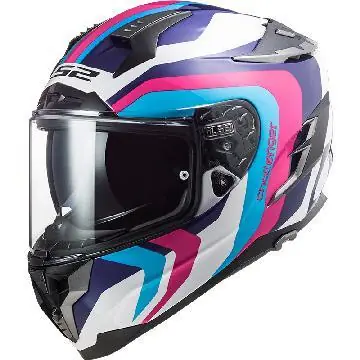 Vente Directe LS2 Casque FF327 CHALLENGER HPFC GALACTIC