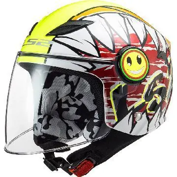 LS2 Casque OF602 FUNNY CRUNCH Enfant Soldes