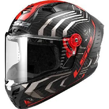 Top Vente LS2 Casque THUNDER FF805 CARBON SPUTNIK - S